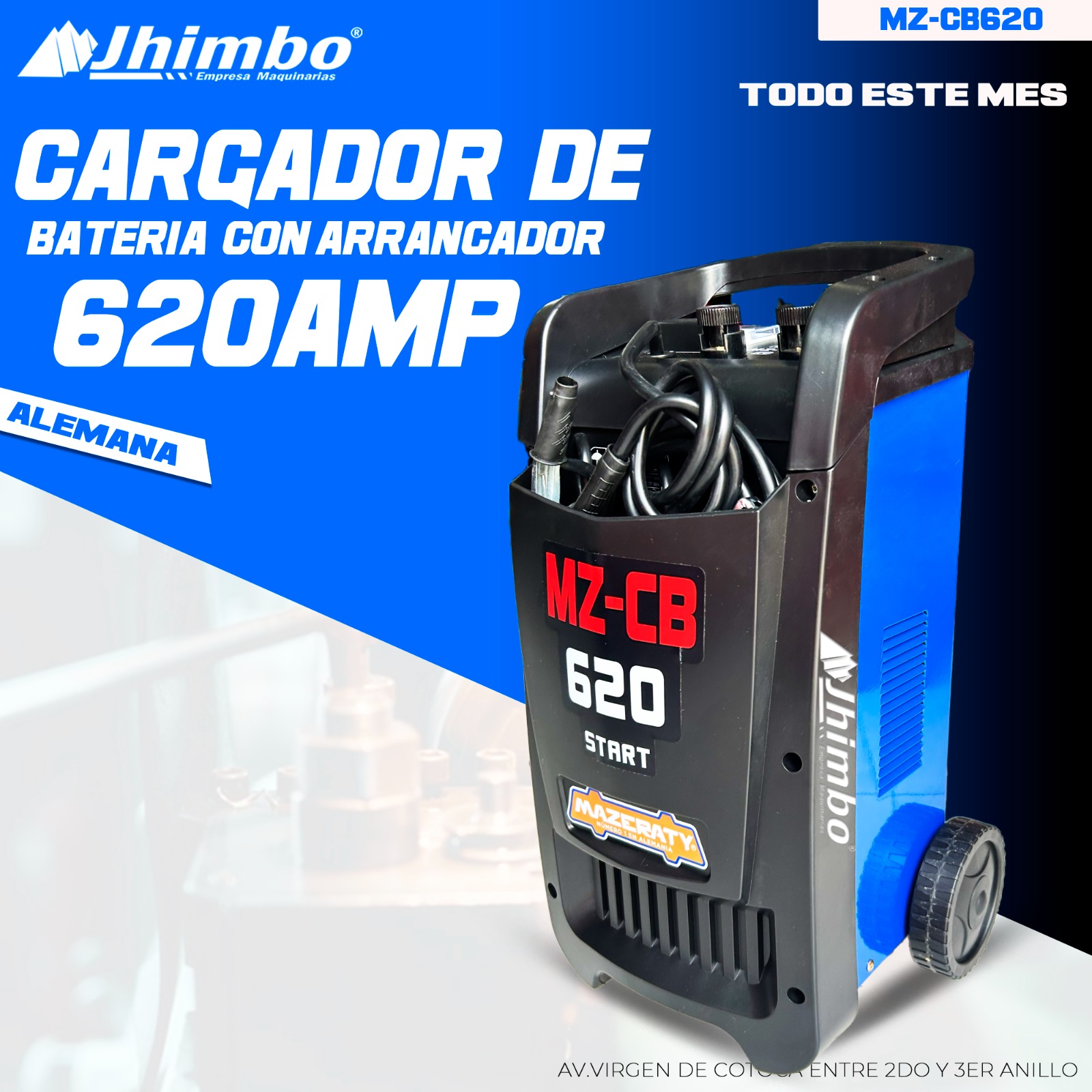 Cargador / arancador - Categoría Jhimbo