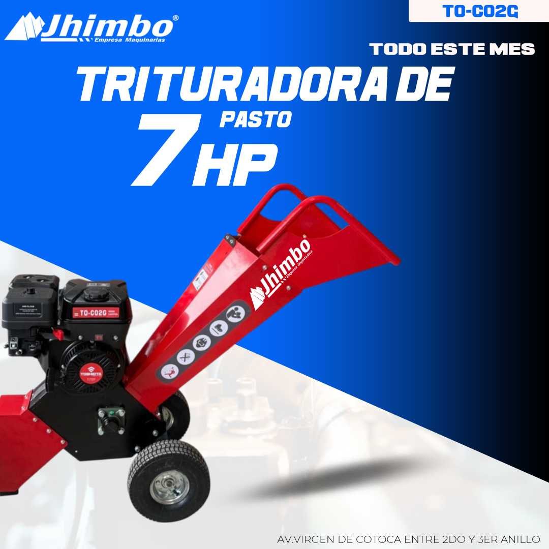 TRITURADORA DE PASTO - Jhimbo Importadora