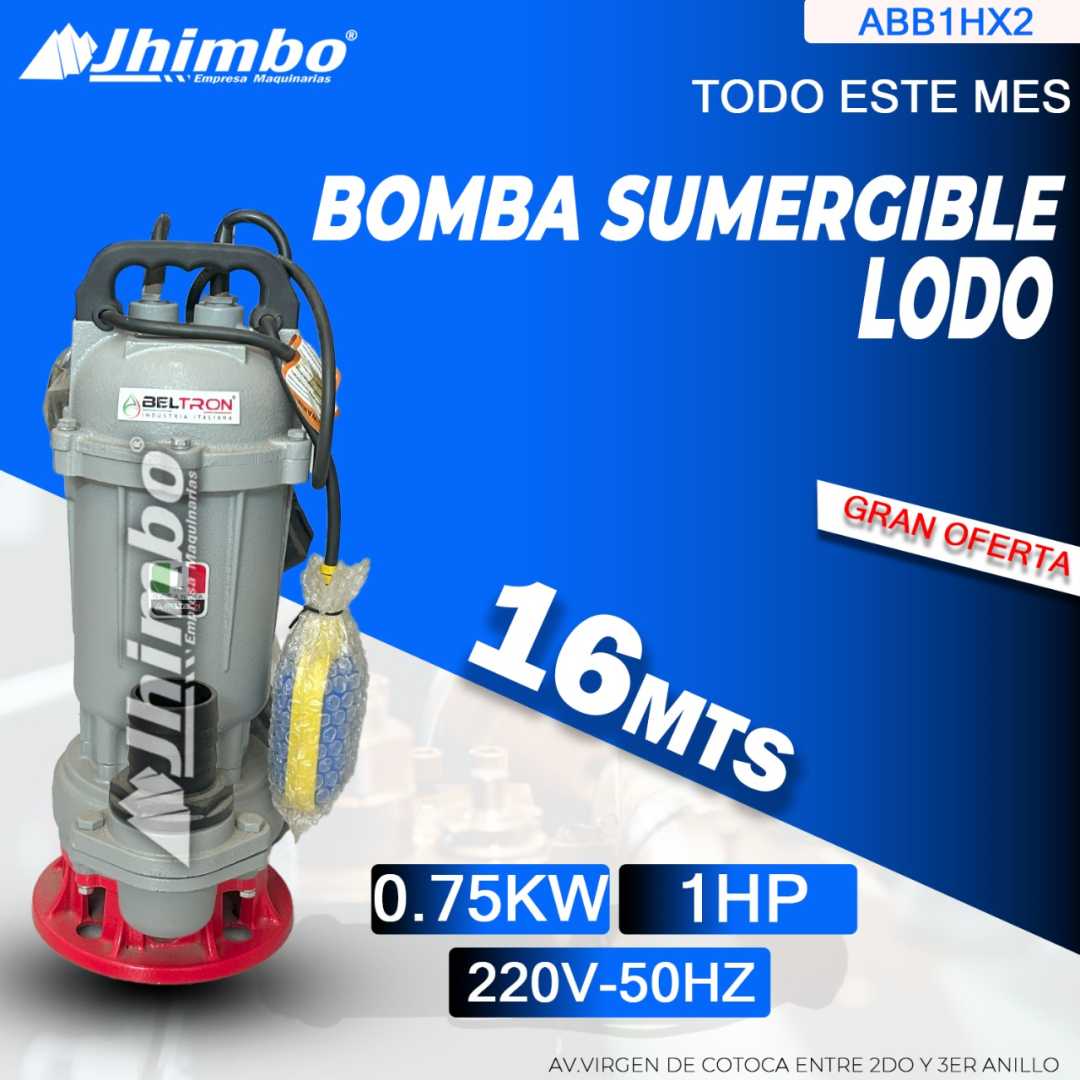 Bomba Sumergible 16m Bolivia - Jhimbo Importadora