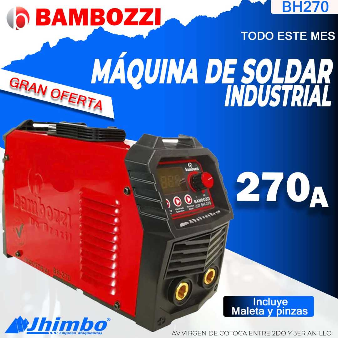 Soldadora industrial 270A Bolivia