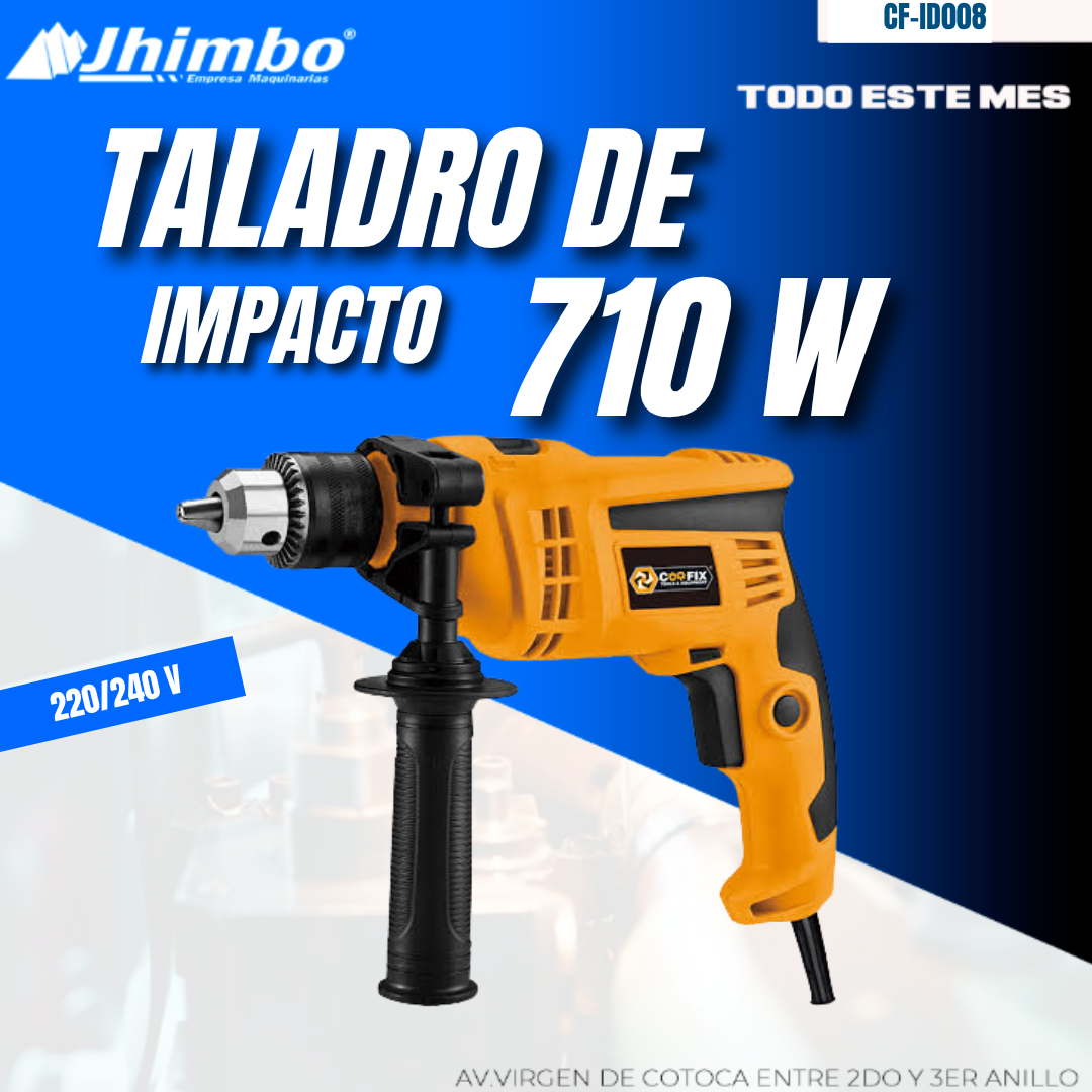 TALADRO DE IMPACTO 710 W BOLIVIA - Jhimbo Importadora