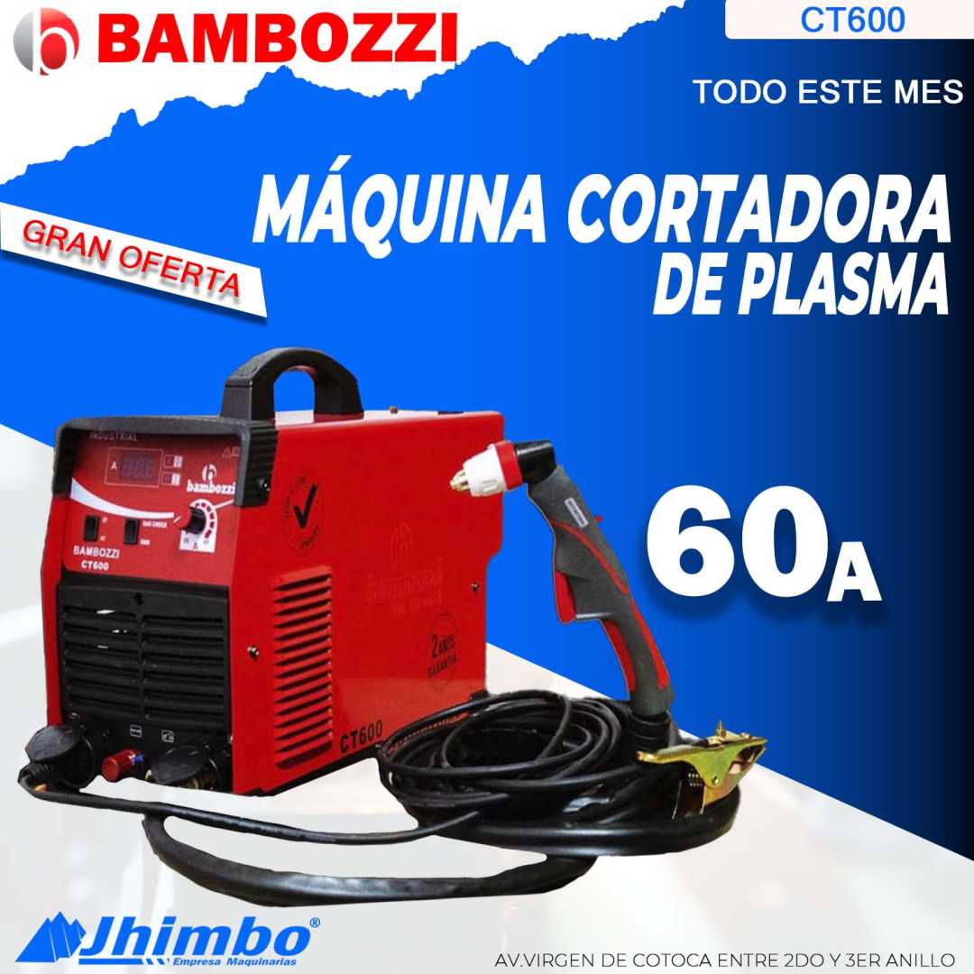 Máquina cortadora de plasma 60A Bolivia - Jhimbo Importadora