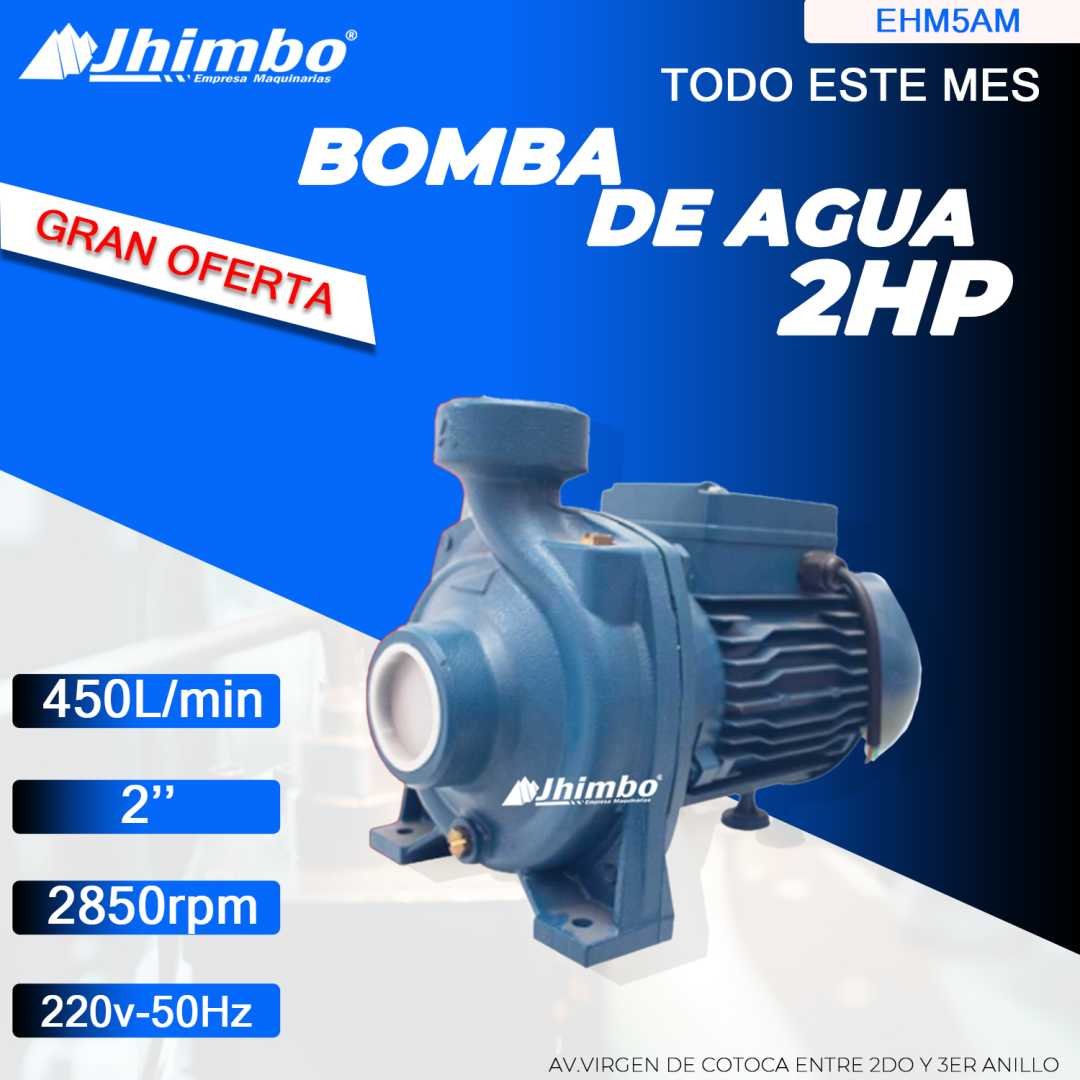 BOMBA DE AGUA CENTRIFUGA 2HP 2'' AQUASTRONG BOLIVIA - Jhimbo Importadora