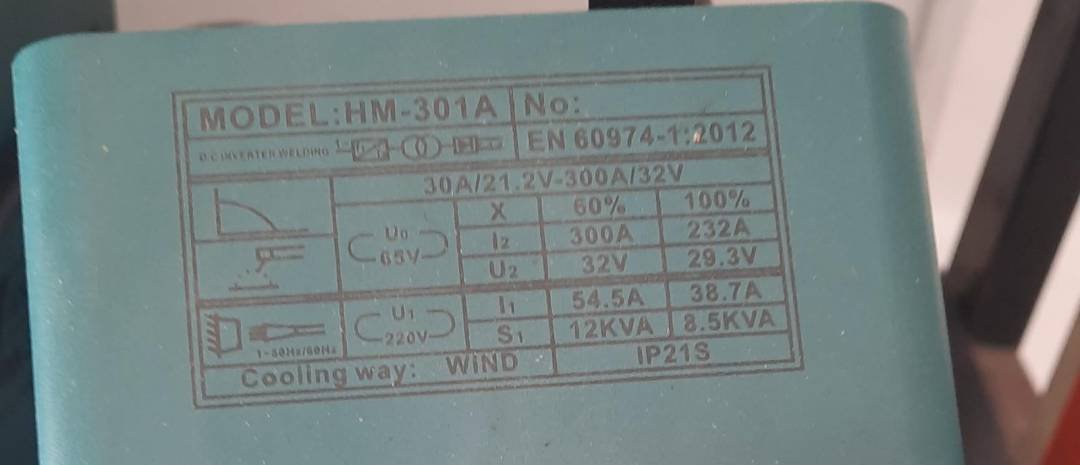 Maquina de soldar 301a Mastermaq Bolivia - Imagen 3