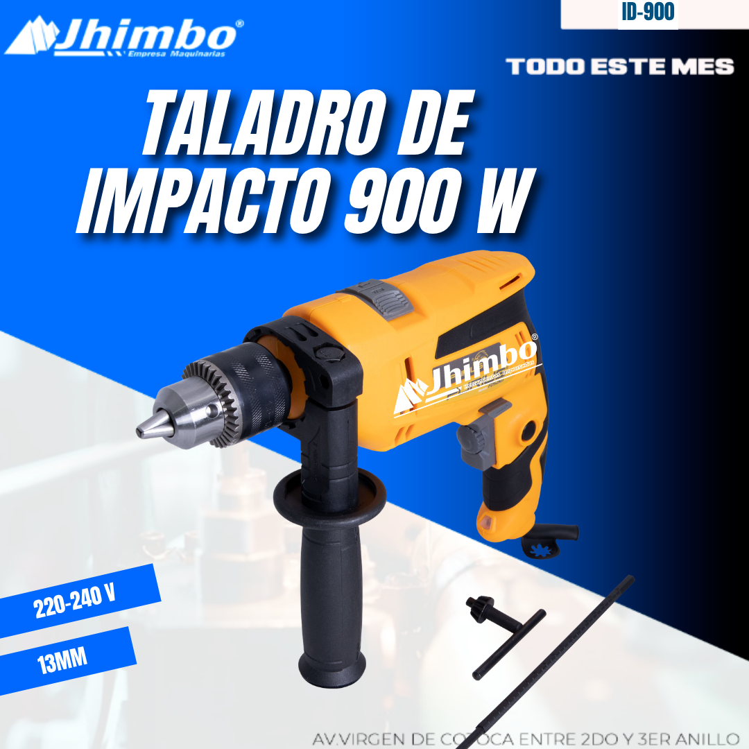 TALADRO DE IMPACTO 900 W - Jhimbo Importadora
