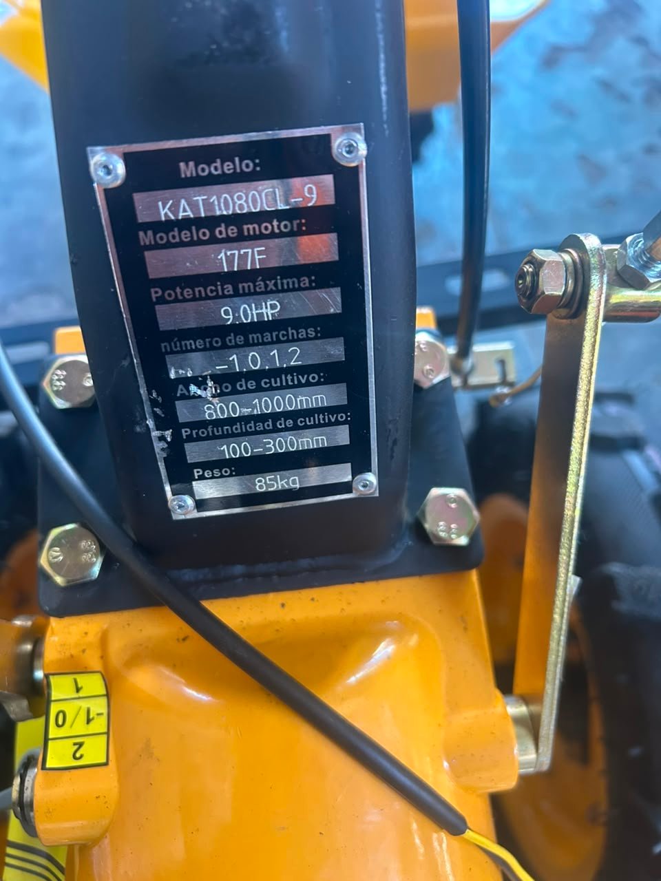 Motocultor a gasolina 9Hp BOLIVIA - Imagen 2
