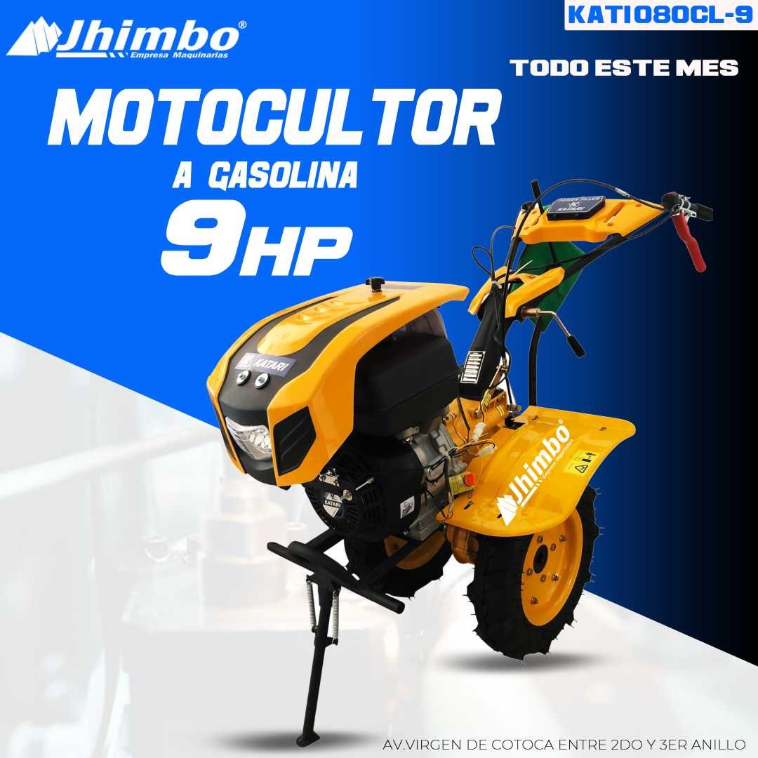 Motocultor a gasolina 9Hp BOLIVIA