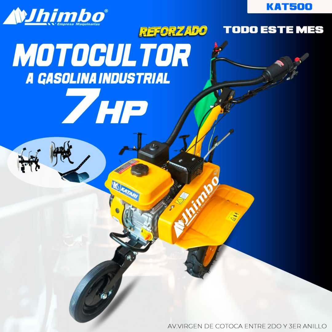 Motocultor a gasolina 7HP Bolivia
