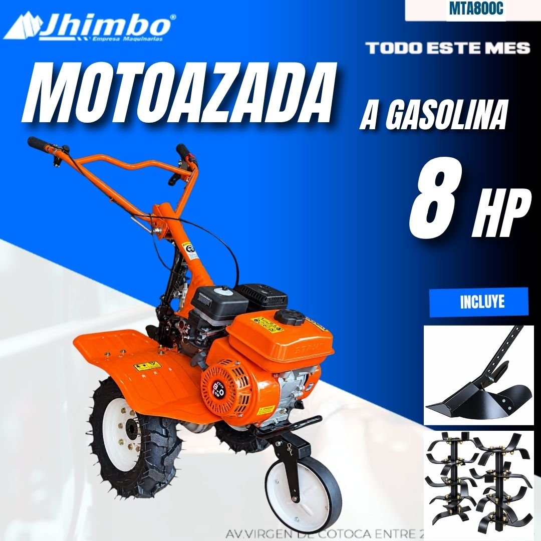 MOTOAZADA GASOLINA 8 HP BOLIVIA