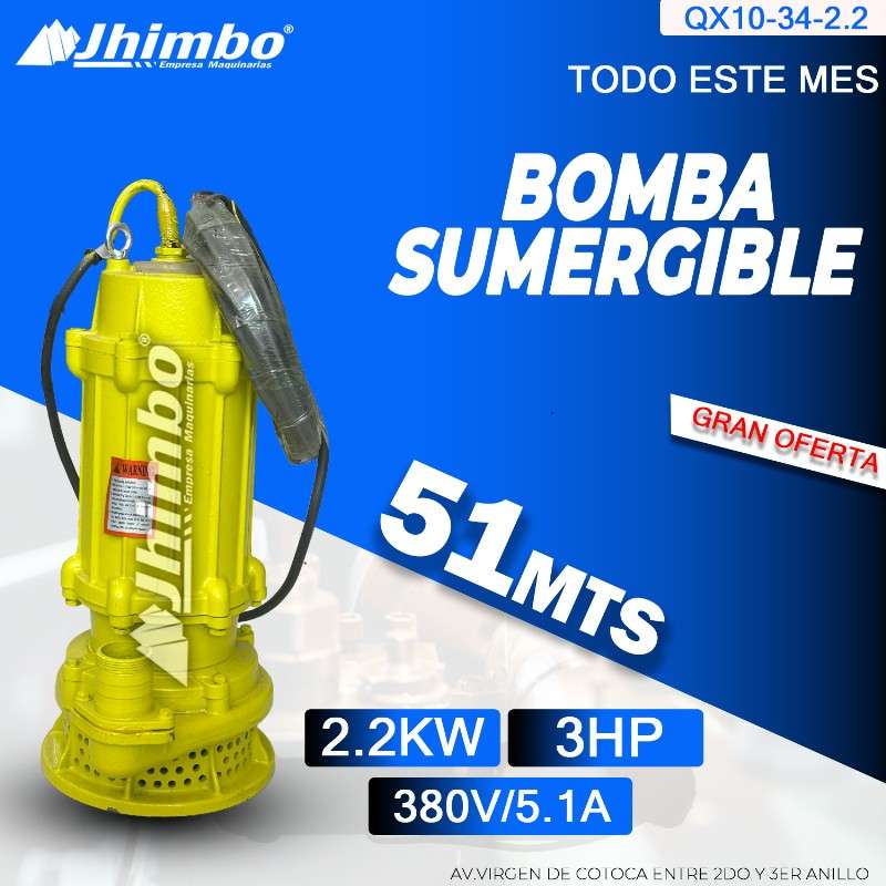 Bomba Sumergible Multietapa Bolivia - Jhimbo Importadora