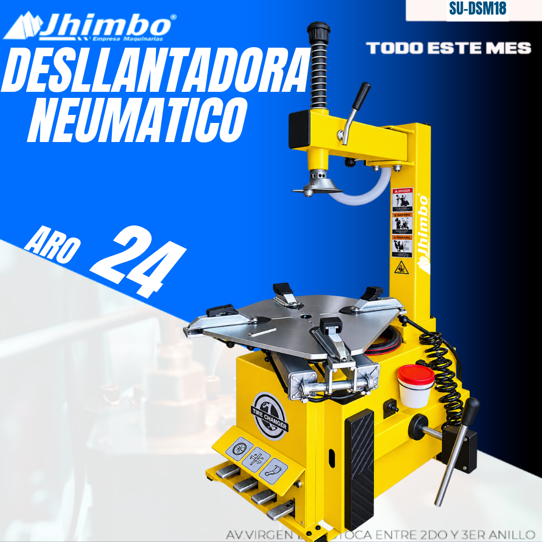 Desllantadora De Neumatico Aro 24" Industrial BOLIVIA - Jhimbo Importadora