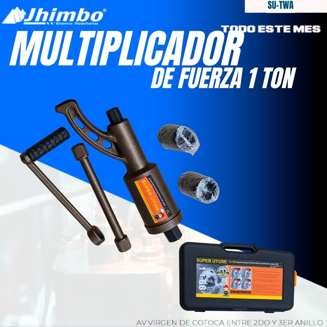 MULTIPLICADOR DE FUERZA 1 TON - Jhimbo Importadora