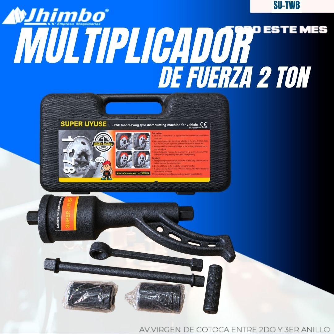 MULTIPLICADOR DE FUERZA 2 TON bolivia - Jhimbo Importadora