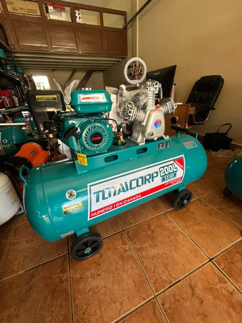 COMPRESORA DE AIRE 200L INDUSTRIAL BOLIVIA - Imagen 2
