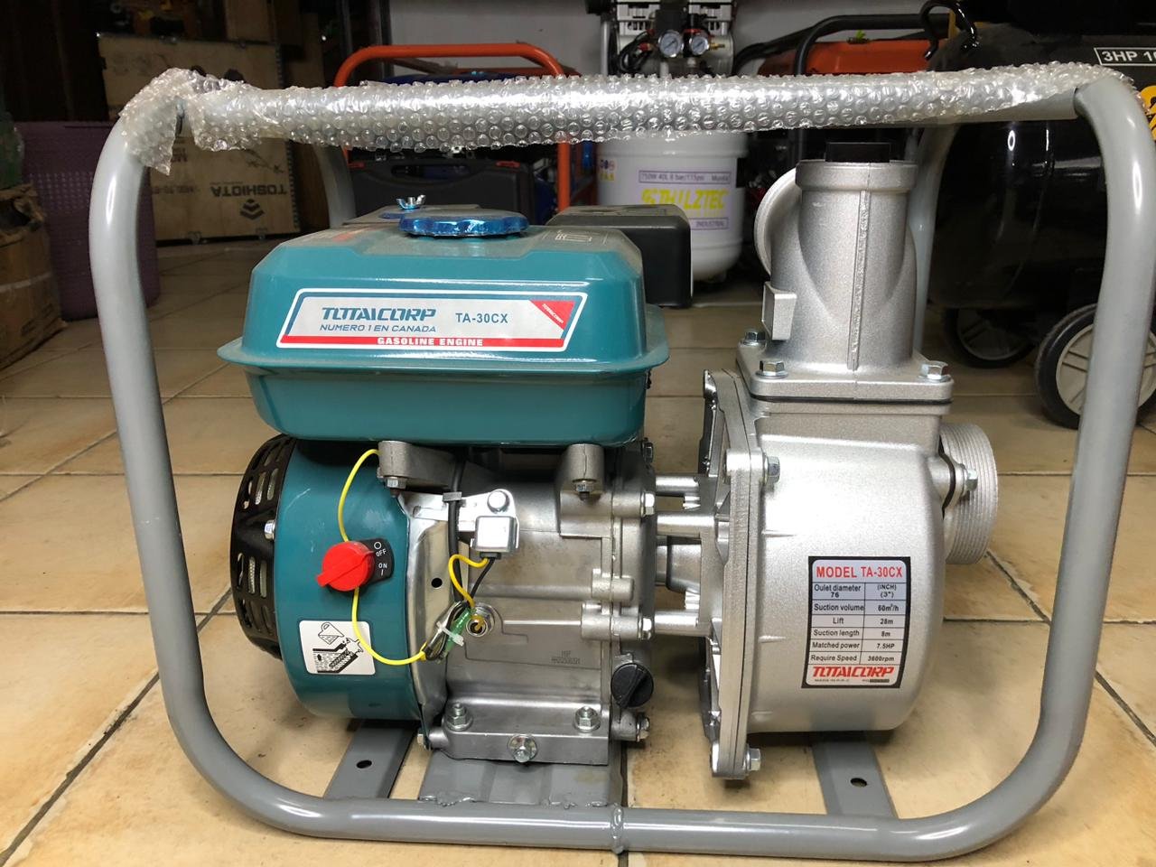 BOMBA DE AGUA 7.5 HP INDUSTRIAL BOLIVIA - Imagen 2