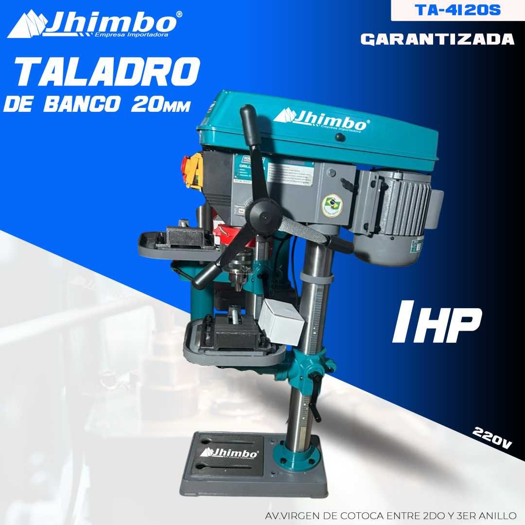 TALADRO DE BANCO 20MM 1HP INDUSTRIAL Bolivia - Jhimbo Importadora
