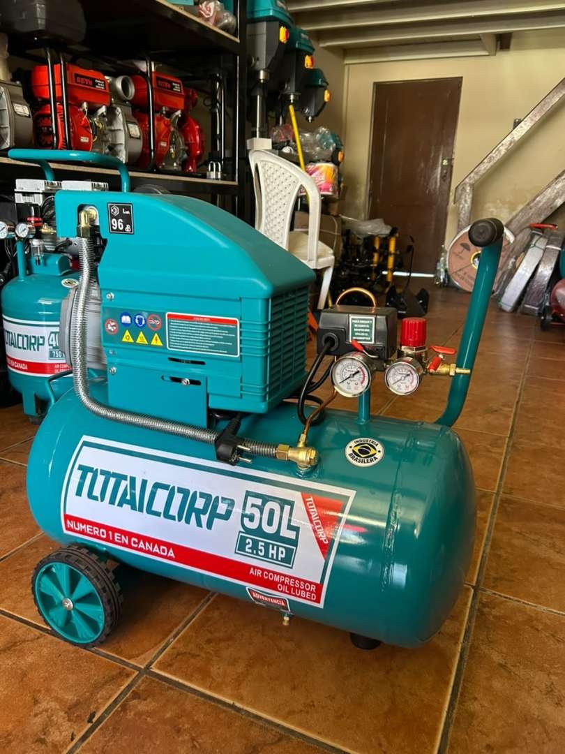 COMPRESORA DE AIRE 50L INDUSTRIAL BOLIVIA - Imagen 2