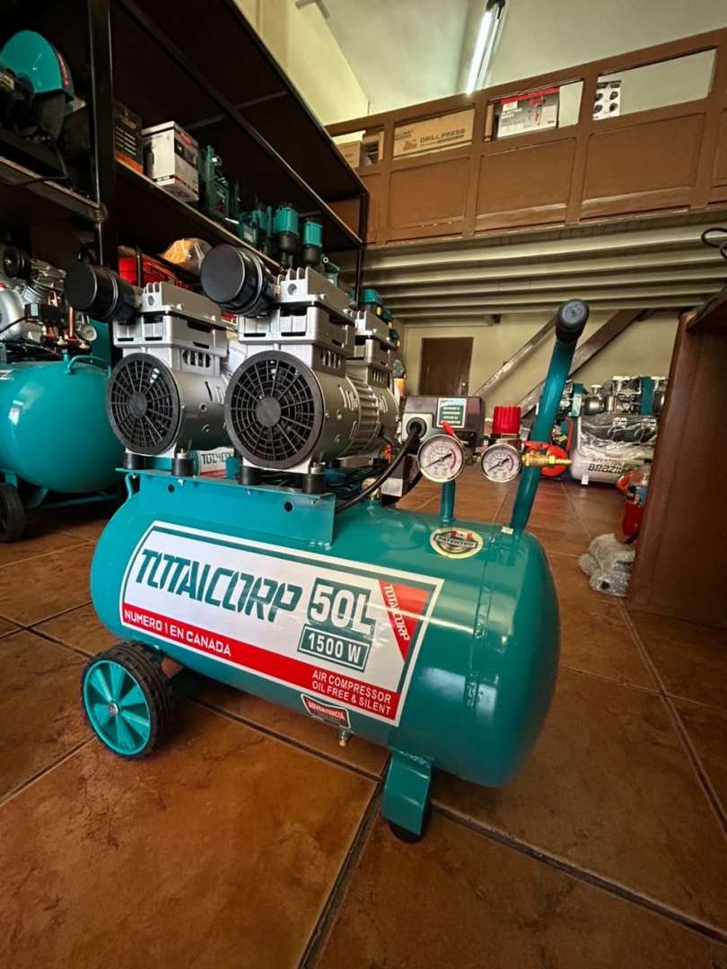 COMPRESORA DE AIRE SILENCIOSO 50L INDUSTRIAL BOLIVIA - Imagen 2