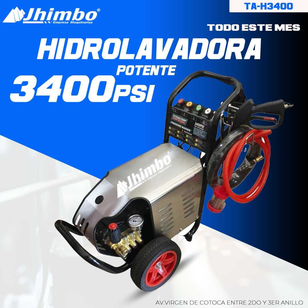 HIDROLAVADORA INDUSTRIAL 220V 3400PSI Bolivia - Jhimbo Importadora