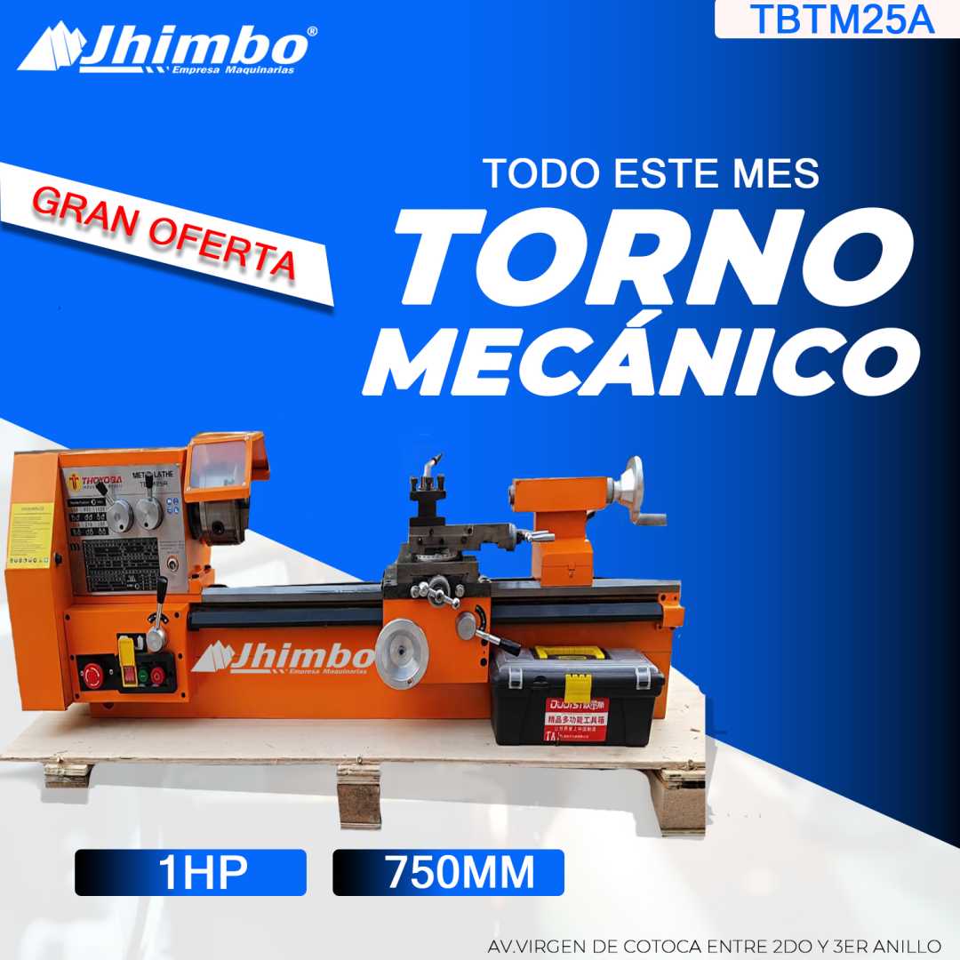Torno mecanico de 750W Bolivia