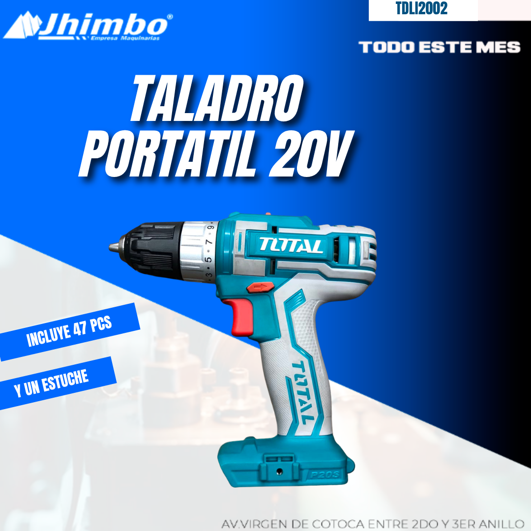 TALADRO PORTATIL 2O V BOLIVIA - Jhimbo Importadora