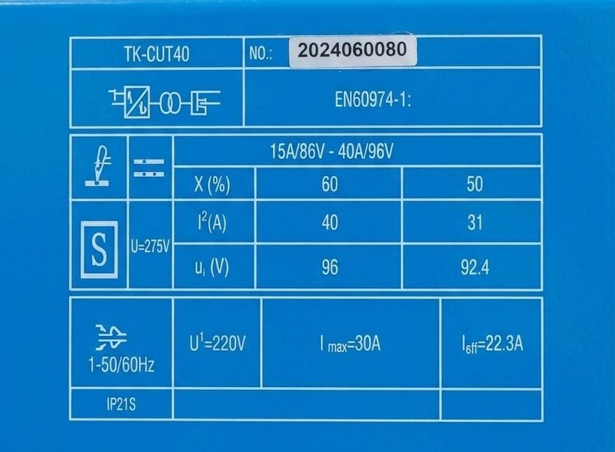 MAQUINA CORTA PLASMA INDUSTRIAL 12MM Bolivia - Imagen 4