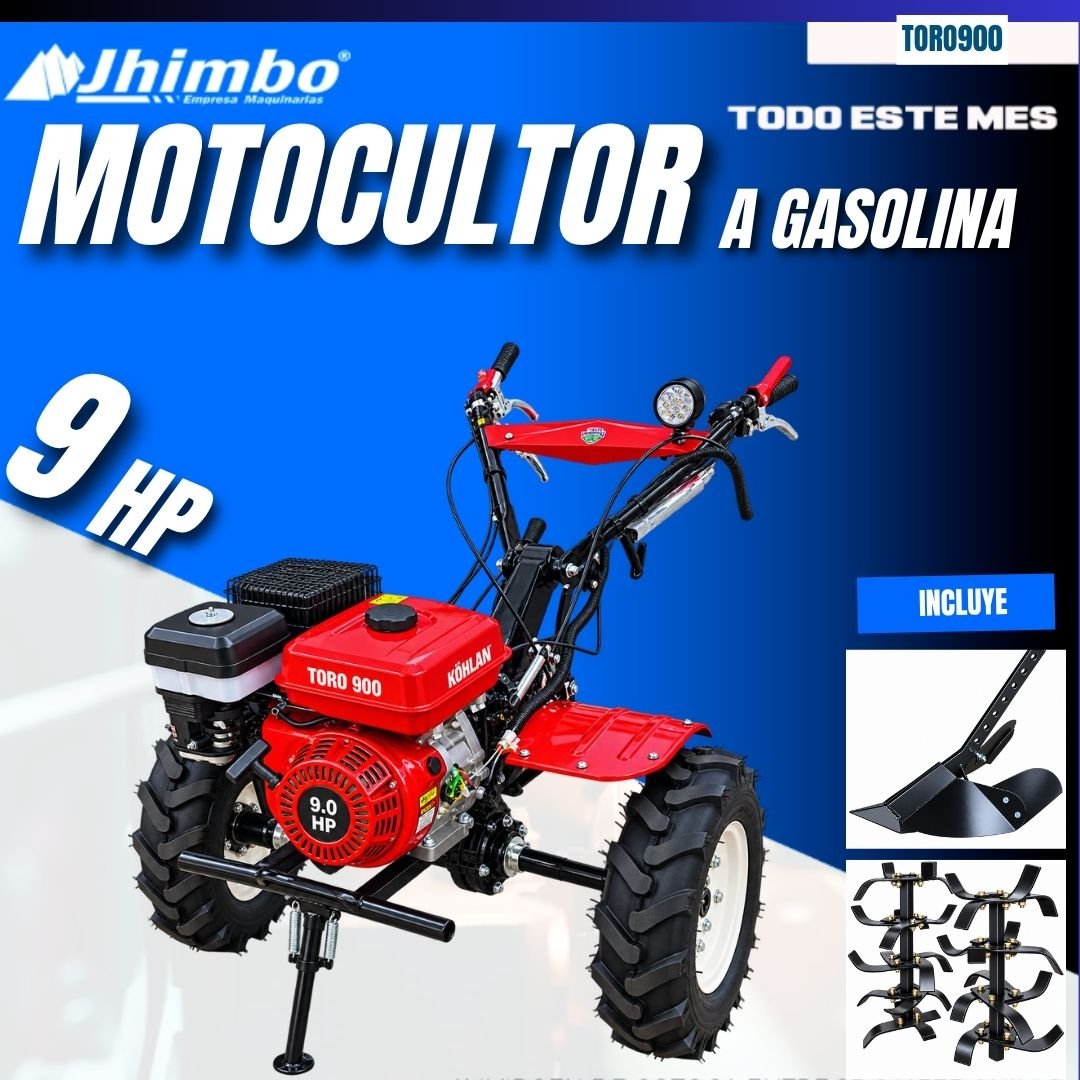 MOTOCULTOR 9 HP BOLIVIA - Jhimbo Importadora