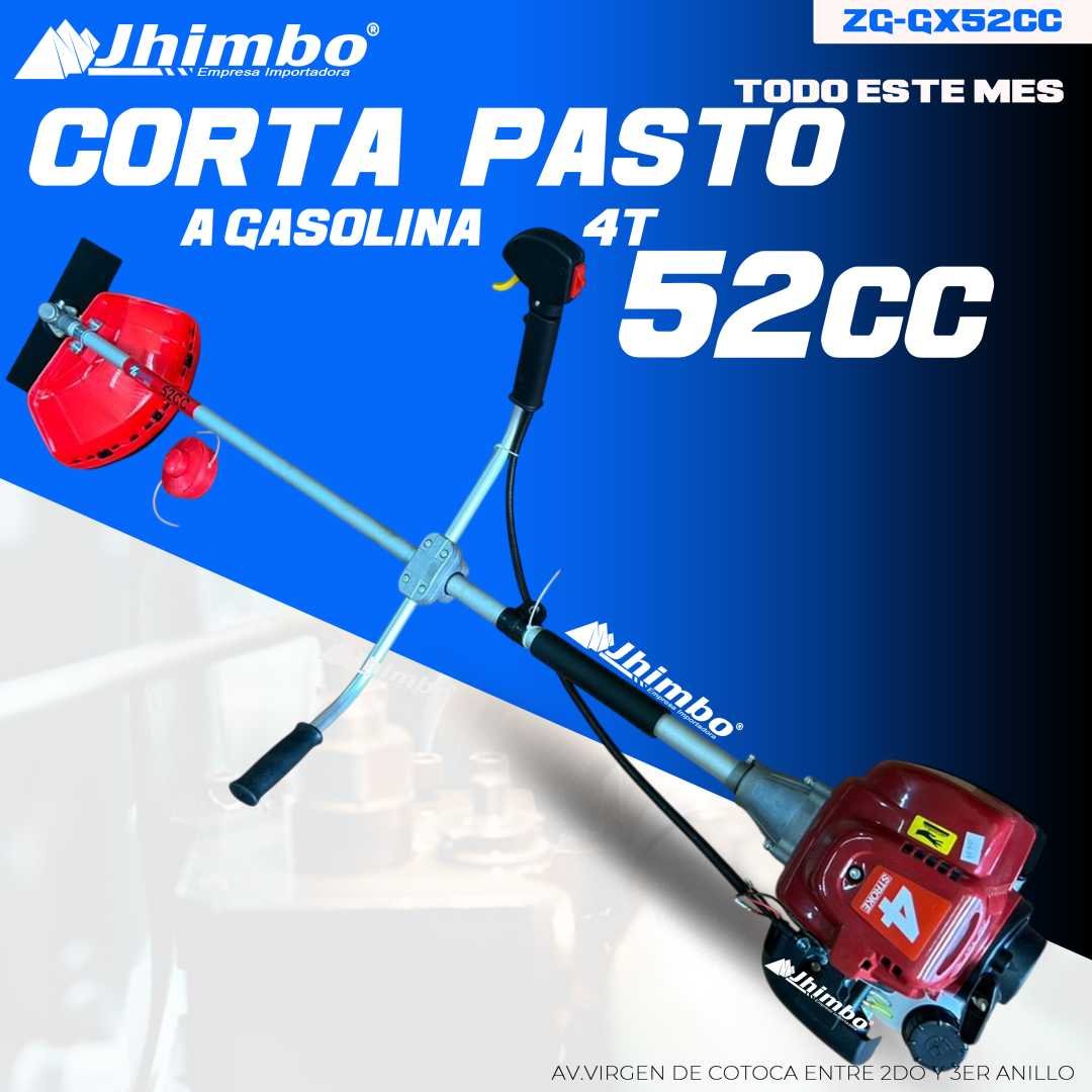 CORTA PASTO A GASOLINA 4T INDUSTRIAL BOLIVIA - Jhimbo Importadora